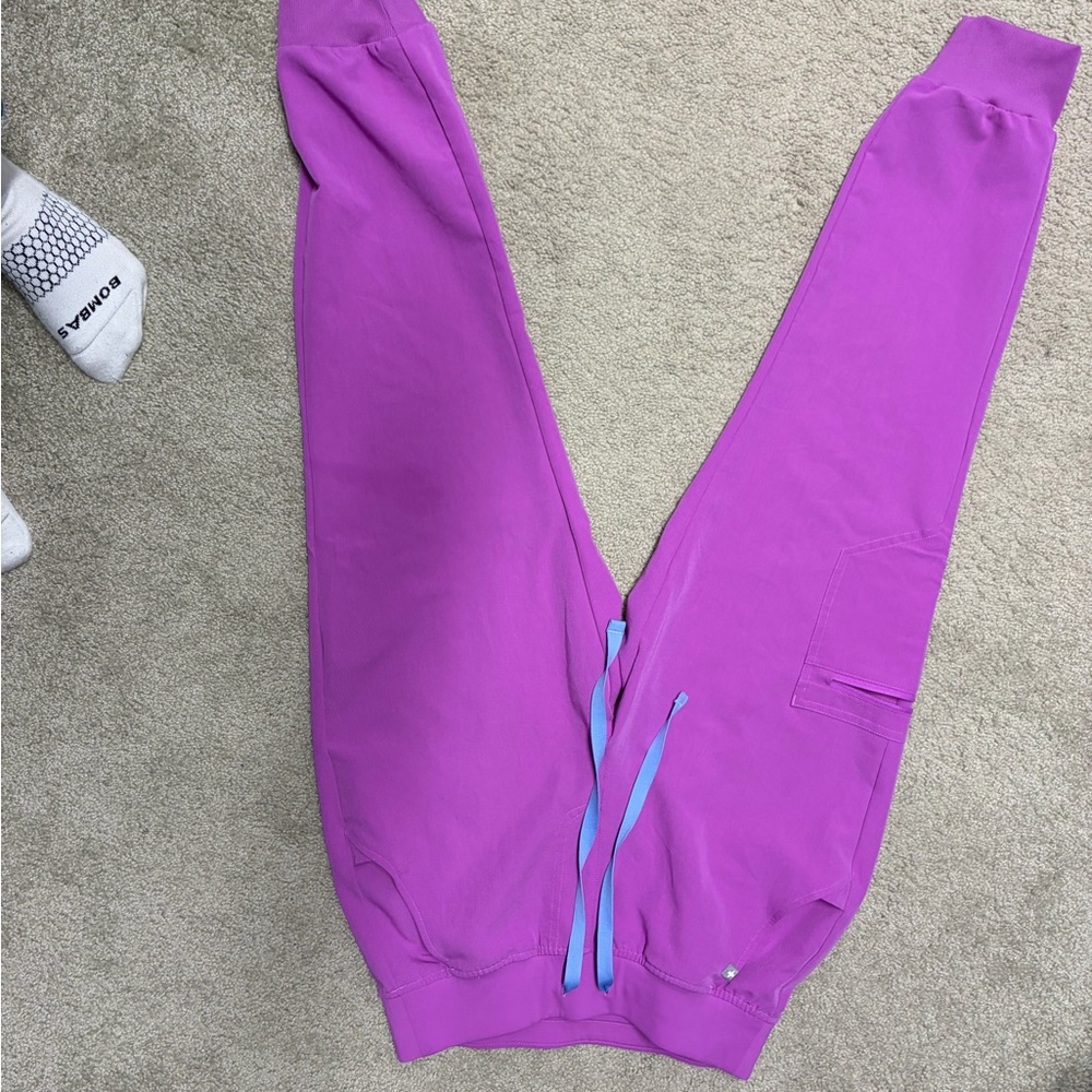 Figs UltraBerry High Waist Zamora Jogger Scrub Pants